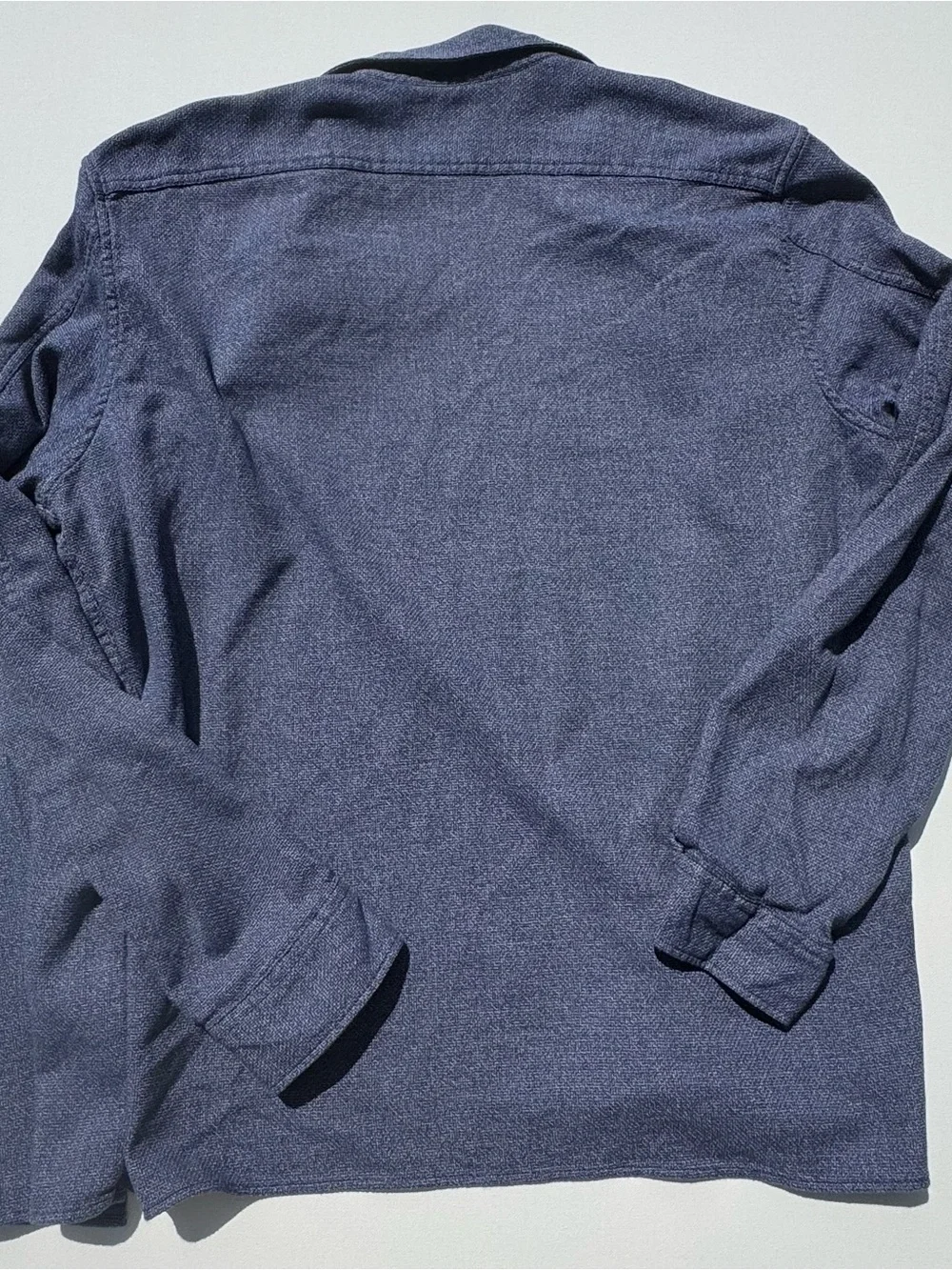 Banana Republic Indigo Button-Down Casual Shirt Camden Fit